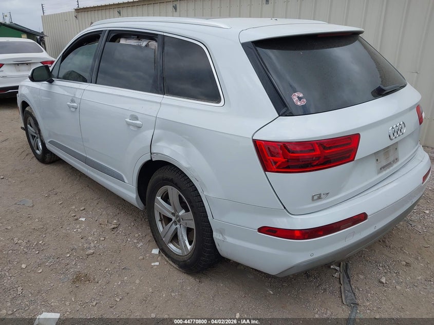 2019 Audi Q7 VIN WA1LHAF73KD030714 IAAI salvage auction — THEFT, Original (Texas), sold $3,700 on 2026-07-06 (photo 3)