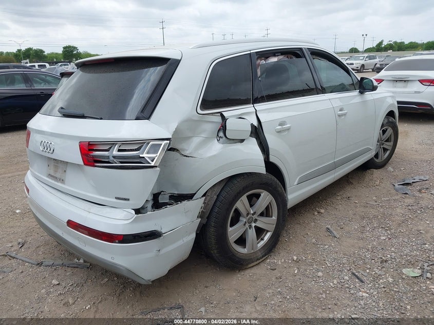 2019 Audi Q7 VIN WA1LHAF73KD030714 IAAI salvage auction — THEFT, Original (Texas), sold $3,700 on 2026-07-06 (photo 4)