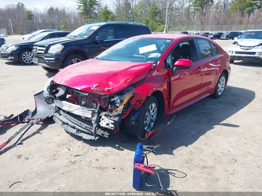 2020 Toyota Corolla VIN JTDEPRAE7LJ103446 IAAI salvage auction — FRONT END, Wait Title, sold $2,250 on 2026-07-17 (photo 2)