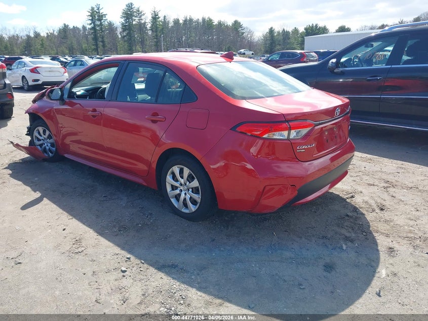 2020 Toyota Corolla VIN JTDEPRAE7LJ103446 IAAI salvage auction — FRONT END, Wait Title, sold $2,250 on 2026-07-17 (photo 3)