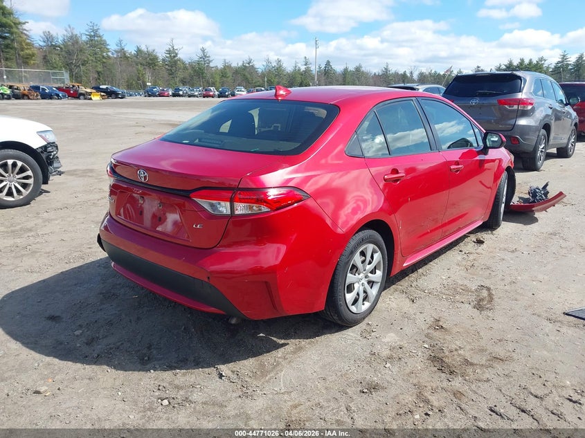 2020 Toyota Corolla VIN JTDEPRAE7LJ103446 IAAI salvage auction — FRONT END, Wait Title, sold $2,250 on 2026-07-17 (photo 4)