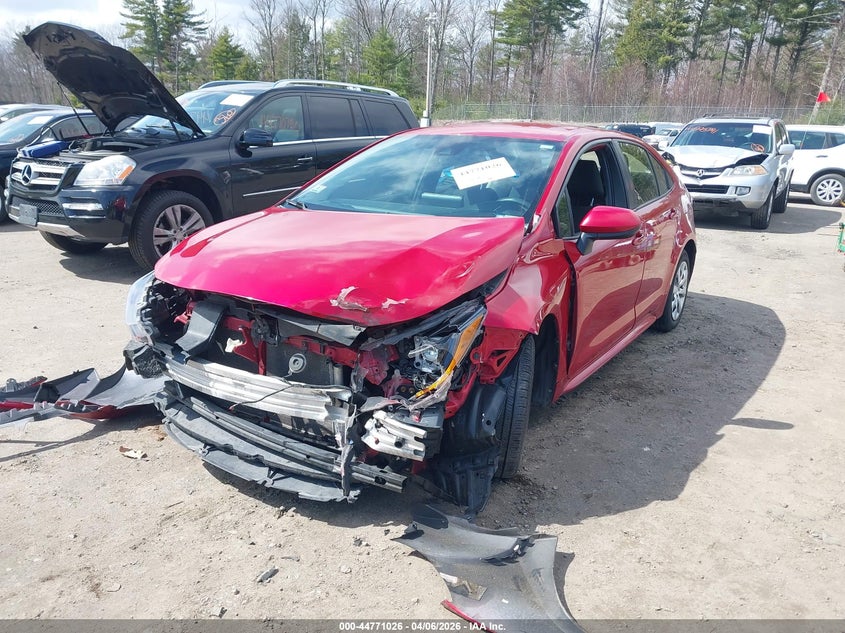 2020 Toyota Corolla VIN JTDEPRAE7LJ103446 IAAI salvage auction — FRONT END, Wait Title, sold $2,250 on 2026-07-17 (photo 6)