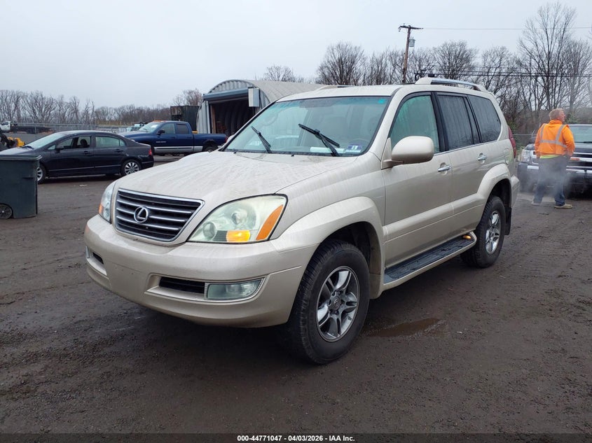 2009 Lexus Gx VIN JTJBT20X090173472 IAAI salvage auction — FRONT END, Clear (New Jersey), sold $5,775 on 2026-07-09 (photo 2)