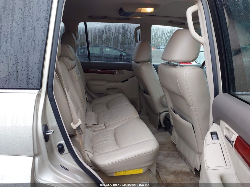2009 Lexus Gx VIN JTJBT20X090173472 IAAI salvage auction — FRONT END, Clear (New Jersey), sold $5,775 on 2026-07-09 (photo 8)