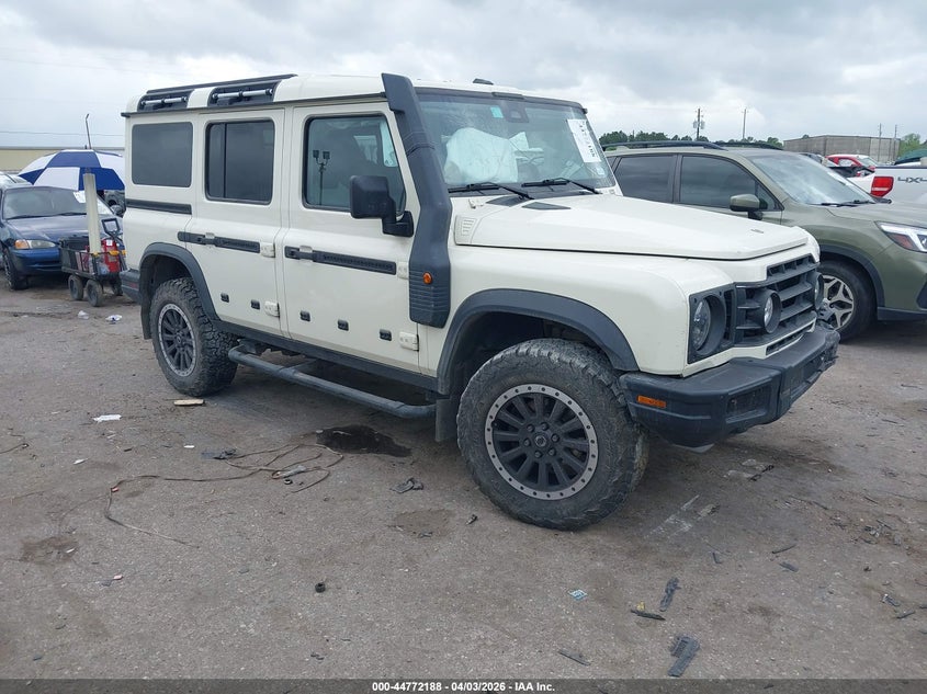 2024 Ineos Grenadier VIN SC6GM1CA6RF017961 IAAI salvage auction — LEFT FRONT, Original (Texas), sold $21,075 on 2026-07-06 (photo 1)