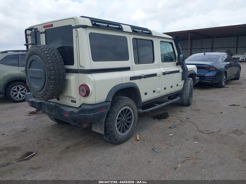 2024 Ineos Grenadier VIN SC6GM1CA6RF017961 IAAI salvage auction — LEFT FRONT, Original (Texas), sold $21,075 on 2026-07-06 (photo 4)