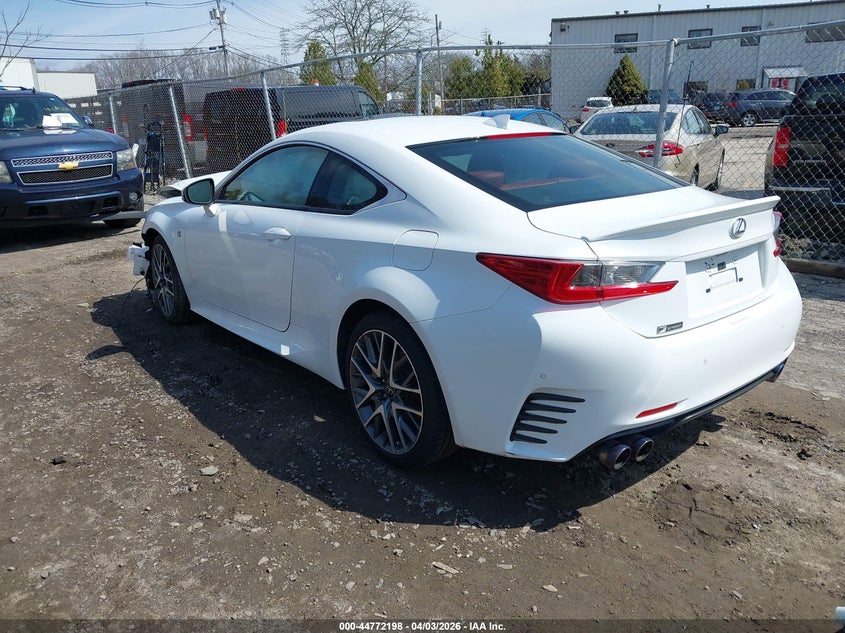 2015 Lexus Rc VIN JTHSE5BC6F5004112 IAAI salvage auction — FRONT END, Wait Title, sold $25 on 2026-07-28 (photo 3)