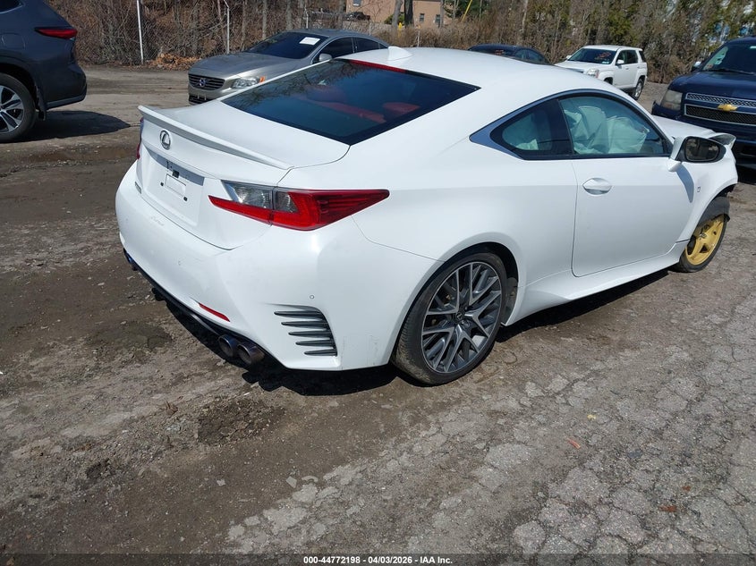 2015 Lexus Rc VIN JTHSE5BC6F5004112 IAAI salvage auction — FRONT END, Wait Title, sold $25 on 2026-07-28 (photo 4)