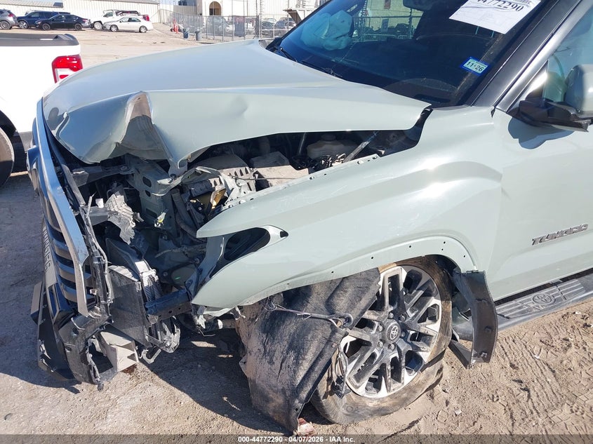 2025 Toyota Tundra VIN 5TFJA5DB6SX249326 IAAI salvage auction — LEFT FRONT, Original (Texas), sold $19,100 on 2026-07-06 (photo 6)