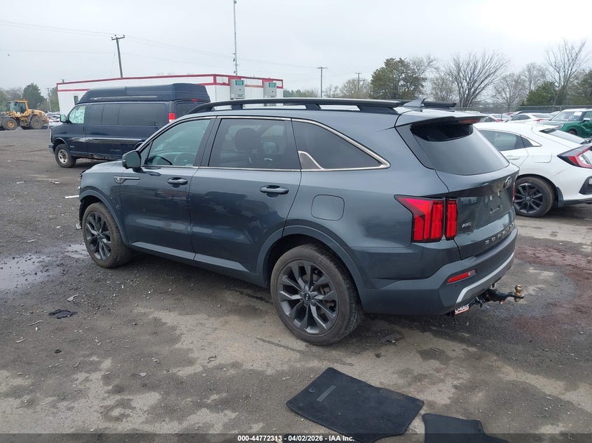 2021 Kia Sorento VIN 5XYRKDLFXMG047741 IAAI salvage auction — FRONT END, Wait Title, sold $4,850 on 2026-07-28 (photo 3)