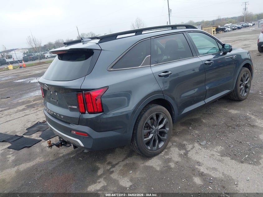2021 Kia Sorento VIN 5XYRKDLFXMG047741 IAAI salvage auction — FRONT END, Wait Title, sold $4,850 on 2026-07-28 (photo 4)