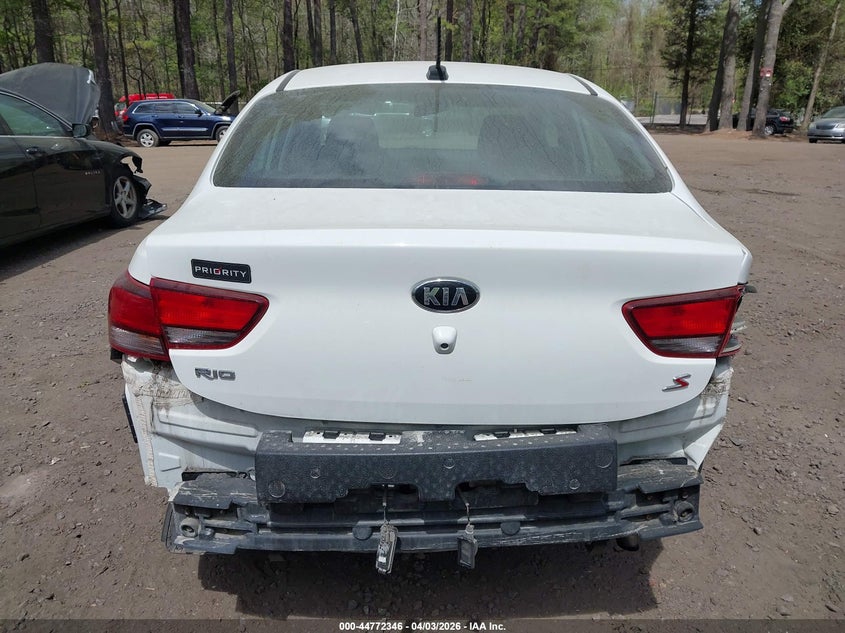 2018 Kia Rio VIN 3KPA24AB5JE077848 IAAI salvage auction — FRONT & REAR, Salvage (Oklahoma), sold $850 on 2026-07-26 (photo 6)
