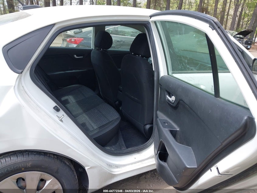 2018 Kia Rio VIN 3KPA24AB5JE077848 IAAI salvage auction — FRONT & REAR, Salvage (Oklahoma), sold $850 on 2026-07-26 (photo 8)