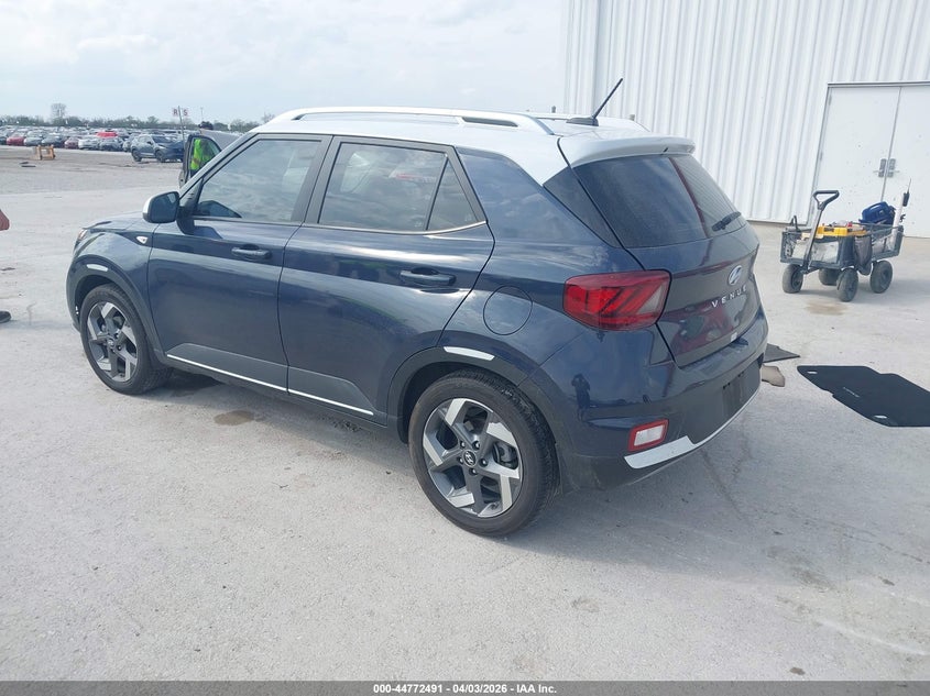 2025 Hyundai Venue VIN KMHRC8A39SU387239 IAAI salvage auction — RIGHT SIDE, Salvage (Illinois), sold $3,000 on 2026-07-21 (photo 3)