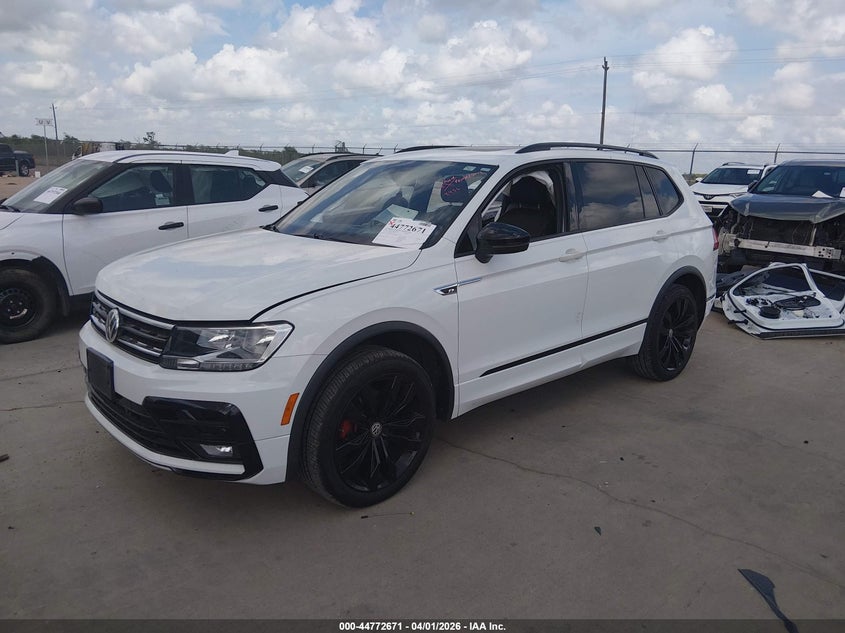 2020 Volkswagen Tiguan VIN 3VV2B7AX6LM110450 IAAI salvage auction — RIGHT SIDE, Original (Texas), sold $6,600 on 2026-07-10 (photo 2)