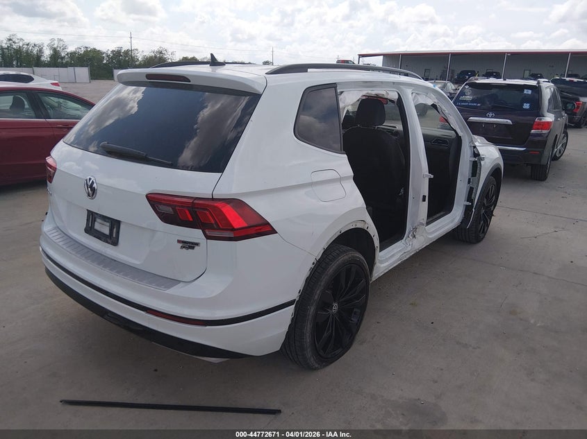 2020 Volkswagen Tiguan VIN 3VV2B7AX6LM110450 IAAI salvage auction — RIGHT SIDE, Original (Texas), sold $6,600 on 2026-07-10 (photo 4)