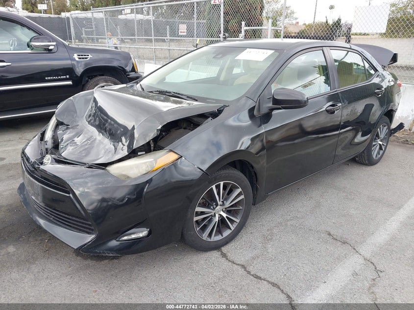 2017 Toyota Corolla VIN 5YFBURHE2HP668515 IAAI salvage auction — FRONT END, Salvage (California), sold $25 on 2026-07-30 (photo 2)