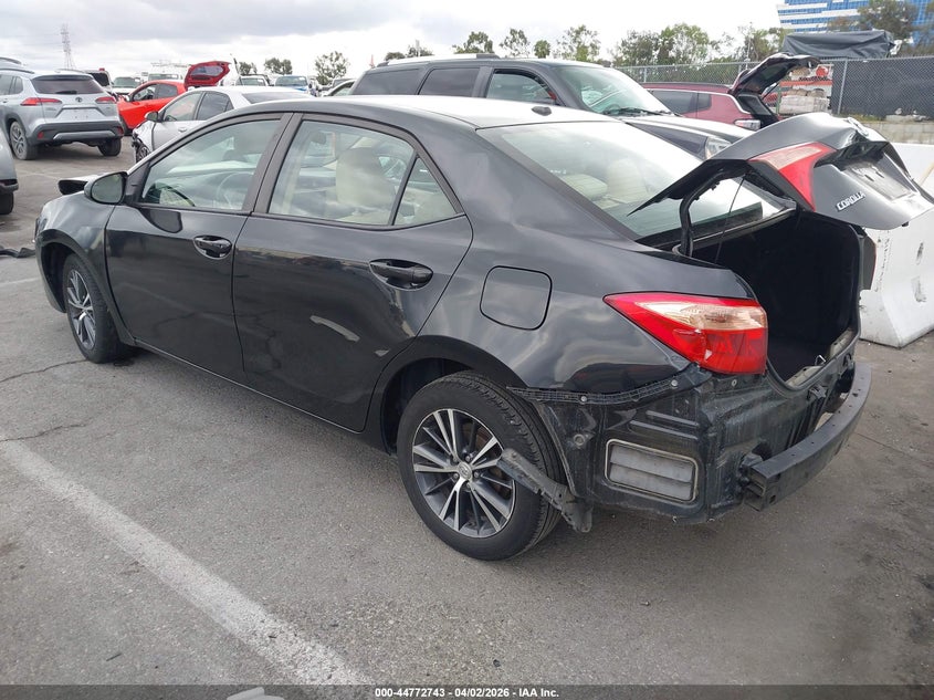 2017 Toyota Corolla VIN 5YFBURHE2HP668515 IAAI salvage auction — FRONT END, Salvage (California), sold $25 on 2026-07-30 (photo 3)