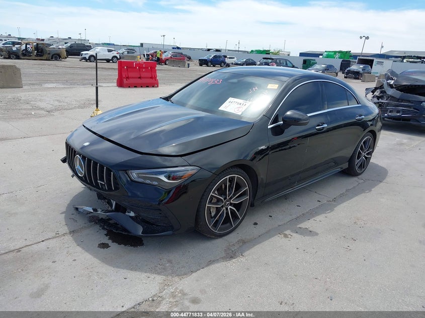 2025 Mercedes-benz Cla-class VIN W1K5J5BB3SN540128 IAAI salvage auction — FRONT END, Wait Title, sold $16,875 on 2026-08-20 (photo 2)