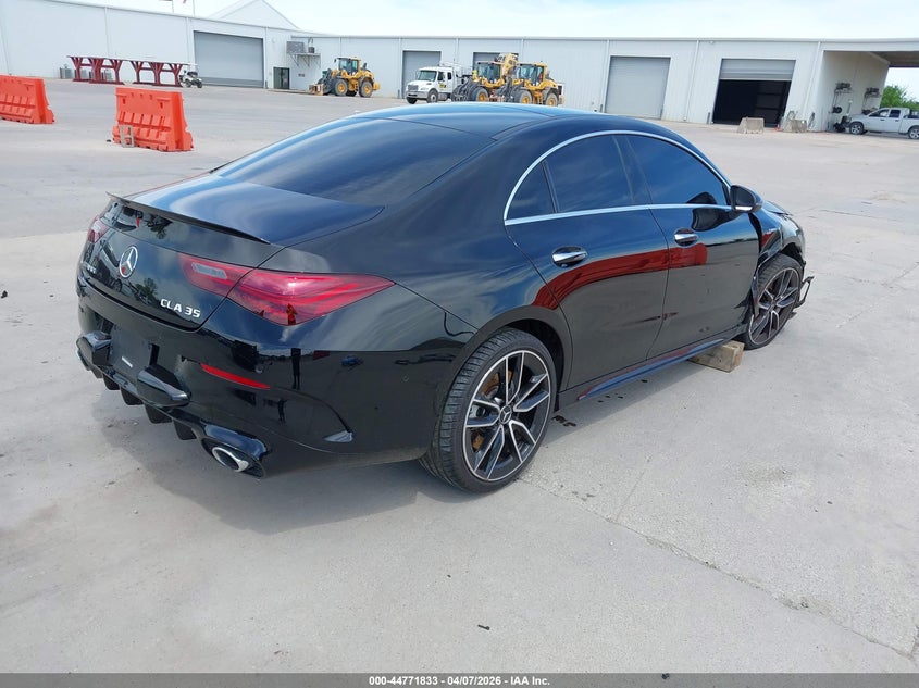 2025 Mercedes-benz Cla-class VIN W1K5J5BB3SN540128 IAAI salvage auction — FRONT END, Wait Title, sold $16,875 on 2026-08-20 (photo 4)