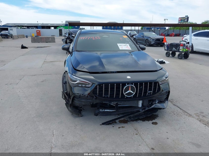 2025 Mercedes-benz Cla-class VIN W1K5J5BB3SN540128 IAAI salvage auction — FRONT END, Wait Title, sold $16,875 on 2026-08-20 (photo 6)