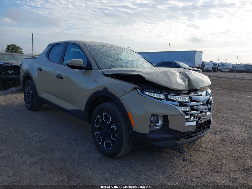 2023 Hyundai Santa cruz VIN 5NTJBDAE4PH063780 IAAI salvage auction — FRONT END, Original (Texas), sold $4,900 on 2026-07-18 (photo 1)
