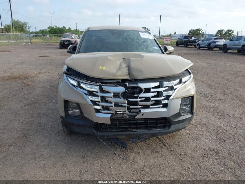 2023 Hyundai Santa cruz VIN 5NTJBDAE4PH063780 IAAI salvage auction — FRONT END, Original (Texas), sold $7,350 on 2026-07-28 (photo 6)
