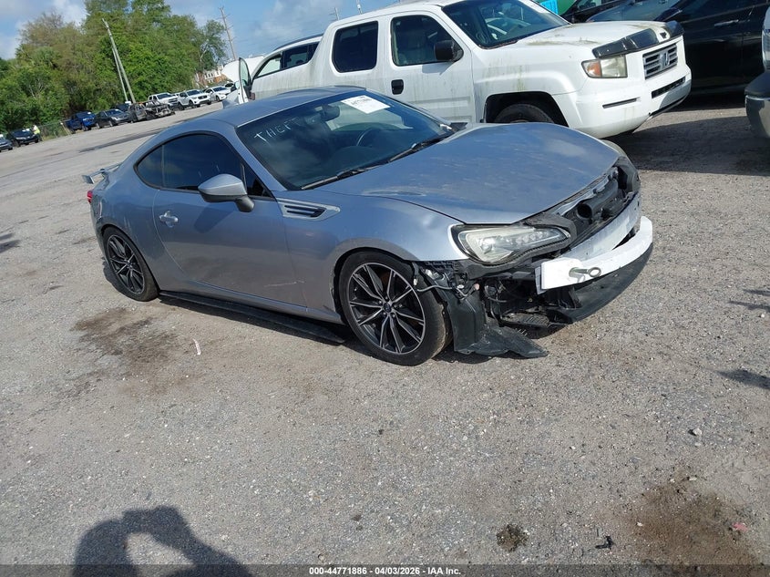2017 Subaru Brz VIN JF1ZCAB18H9601065 IAAI salvage auction — ENGINE DAMAGE, Wait Title, sold $1,050 on 2026-07-22 (photo 1)