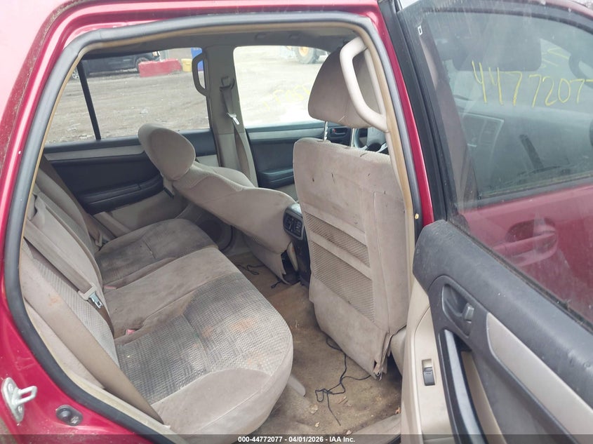 2003 Toyota 4runner VIN JTEBT14R938000336 IAAI salvage auction — FRONT & REAR, Salvage (Texas), sold $2,475 on 2026-07-15 (photo 8)