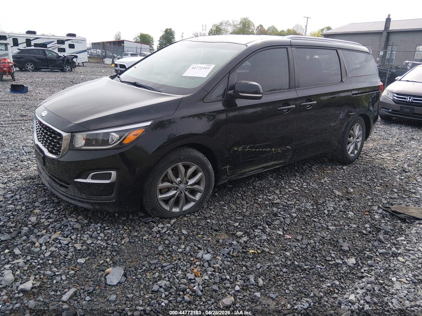 2020 Kia SEDONA VIN KNDMB5C13L6580777 IAAI salvage auction — SIDE, Salvage (Texas), sold $4,400 on 2026-07-22 (photo 2)