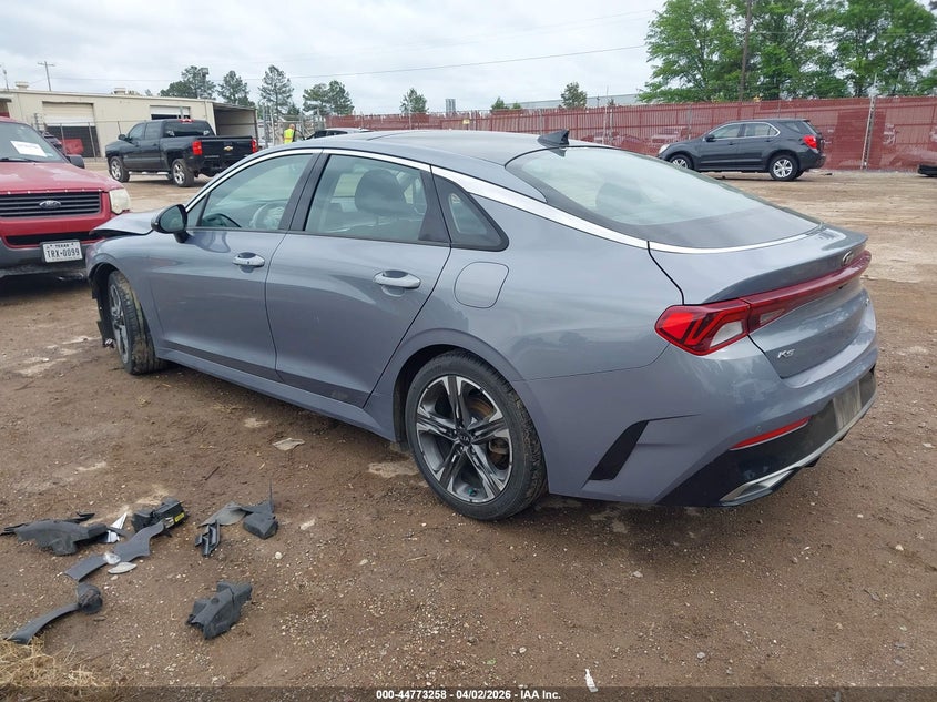 2021 Kia K5 VIN 5XXG34J22MG004679 IAAI salvage auction — FRONT END, Wait Title, sold $3,550 on 2026-07-09 (photo 3)