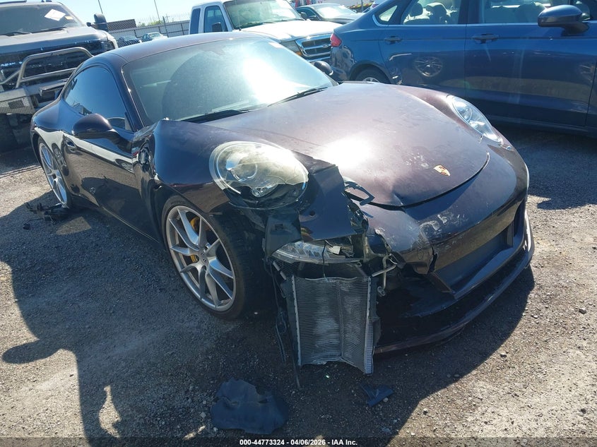 2013 Porsche 911 VIN WP0AB2A99DS120249 IAAI salvage auction — RIGHT FRONT, Clear (Oklahoma), sold $25,250 on 2026-07-28 (photo 1)