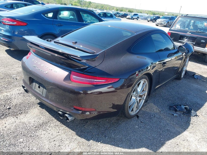 2013 Porsche 911 VIN WP0AB2A99DS120249 IAAI salvage auction — RIGHT FRONT, Clear (Oklahoma), sold $25,250 on 2026-07-28 (photo 4)