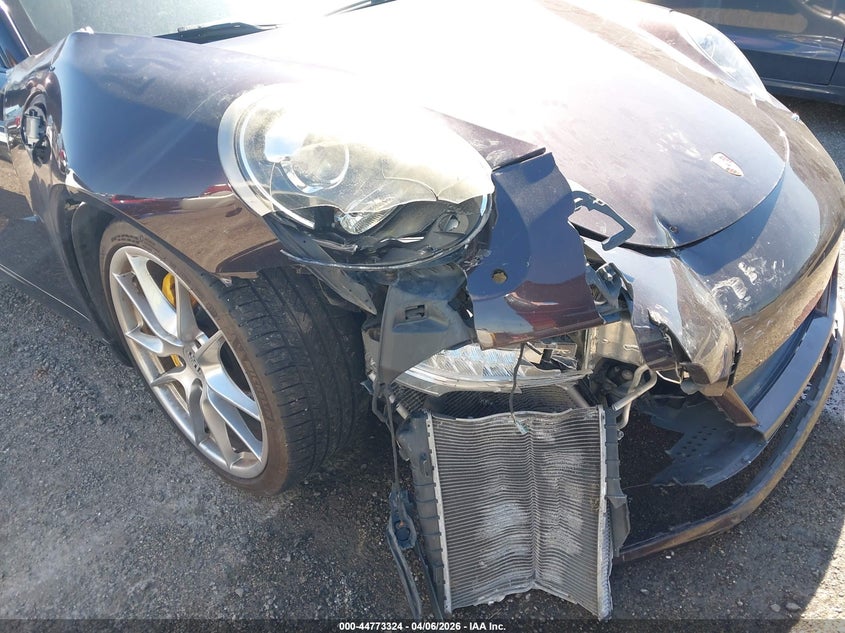2013 Porsche 911 VIN WP0AB2A99DS120249 IAAI salvage auction — RIGHT FRONT, Clear (Oklahoma), sold $25,250 on 2026-07-28 (photo 6)