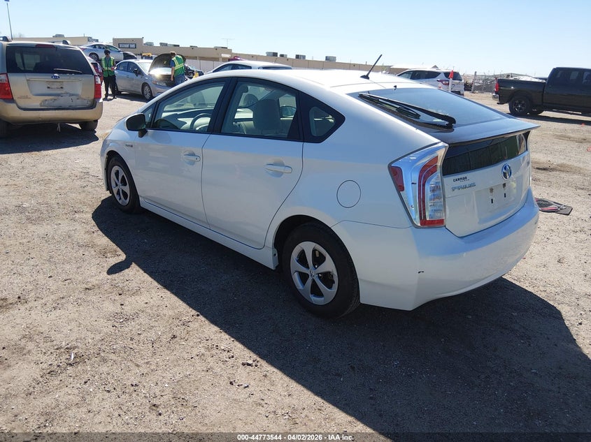 2014 Toyota Prius VIN JTDKN3DU8E1758033 IAAI salvage auction — FRONT END, Clear (Kansas), sold $2,700 on 2026-07-10 (photo 3)