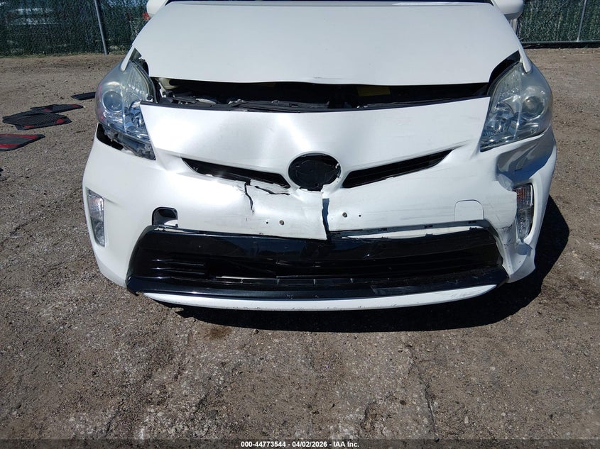 2014 Toyota Prius VIN JTDKN3DU8E1758033 IAAI salvage auction — FRONT END, Clear (Kansas), sold $2,700 on 2026-07-10 (photo 6)