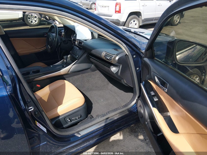 2015 Lexus Is VIN JTHBF1D21F5057469 IAAI salvage auction — LEFT FRONT, Wait Title, sold $5,475 on 2026-09-02 (photo 5)