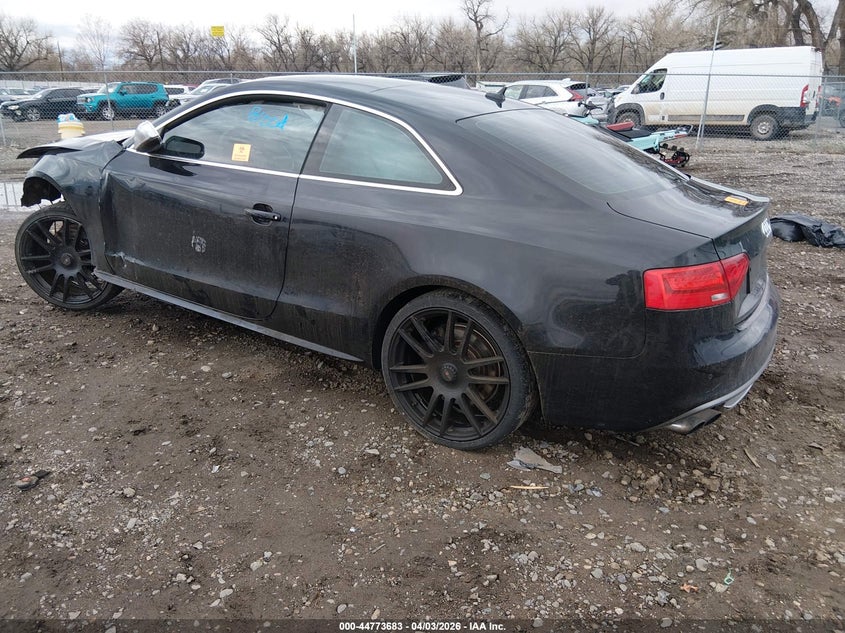 2014 Audi S5 VIN WAUVGAFR1EA009530 IAAI salvage auction — FRONT END, Salvage (Montana), sold $200 on 2026-07-15 (photo 3)