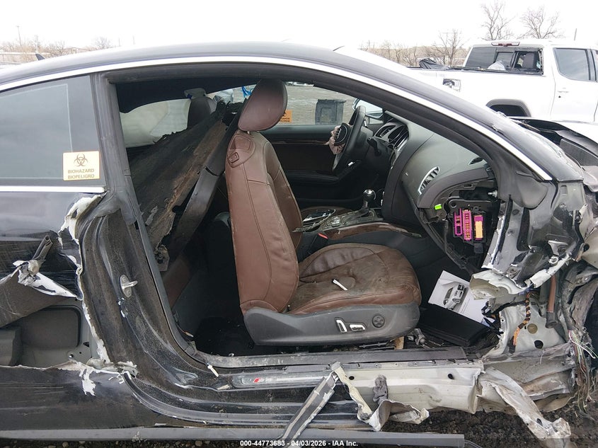 2014 Audi S5 VIN WAUVGAFR1EA009530 IAAI salvage auction — FRONT END, Salvage (Montana), sold $200 on 2026-07-15 (photo 5)