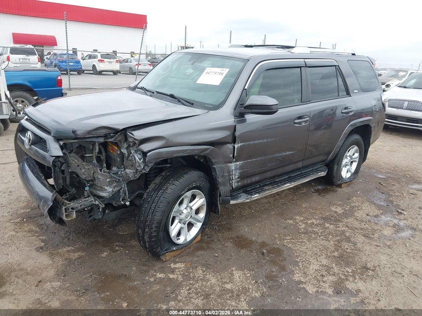 2016 Toyota 4runner VIN JTEZU5JR4G5130460 IAAI salvage auction — LEFT SIDE, Clear (Arkansas), sold $6,200 on 2026-07-08 (photo 2)