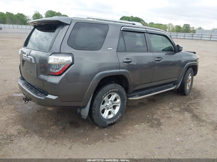 2016 Toyota 4runner VIN JTEZU5JR4G5130460 IAAI salvage auction — LEFT SIDE, Clear (Arkansas), sold $6,200 on 2026-07-08 (photo 4)