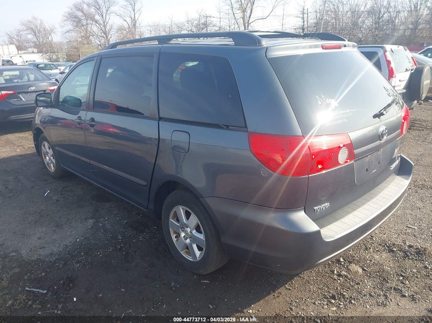 2009 Toyota Sienna VIN 5TDZK23C69S233913 IAAI salvage auction — FRONT END, Salvage (Texas), sold $800 on 2026-07-29 (photo 3)