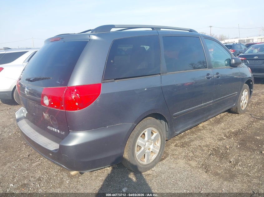 2009 Toyota Sienna VIN 5TDZK23C69S233913 IAAI salvage auction — FRONT END, Salvage (Texas), sold $800 on 2026-07-29 (photo 4)