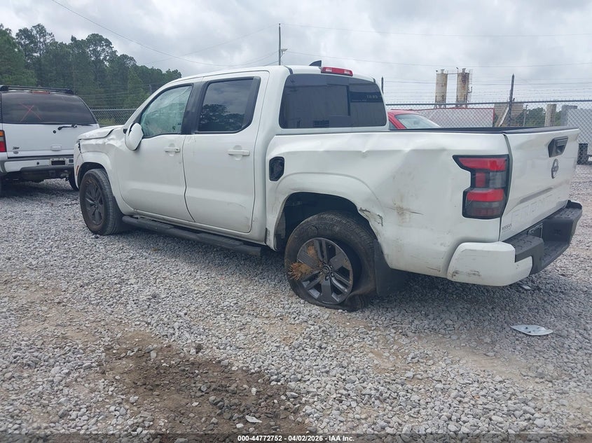 2025 Nissan Navara (frontier) VIN 1N6ED1EJ6SN640556 IAAI salvage auction — LEFT SIDE, Salvage (Mississippi), sold $8,650 on 2026-07-24 (photo 3)