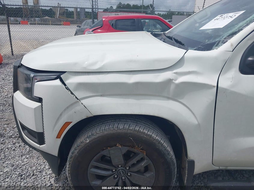 2025 Nissan Navara (frontier) VIN 1N6ED1EJ6SN640556 IAAI salvage auction — LEFT SIDE, Salvage (Mississippi), sold $8,650 on 2026-07-24 (photo 6)