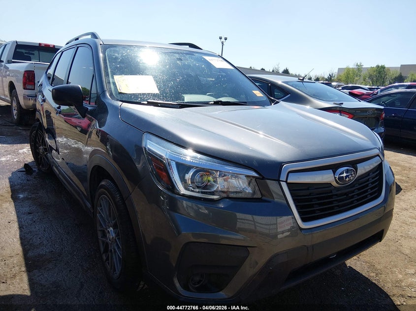 2020 Subaru Forester VIN JF2SKADC6LH468044 IAAI salvage auction — REAR END, Clear (Oklahoma), sold $2,250 on 2026-07-08 (photo 1)
