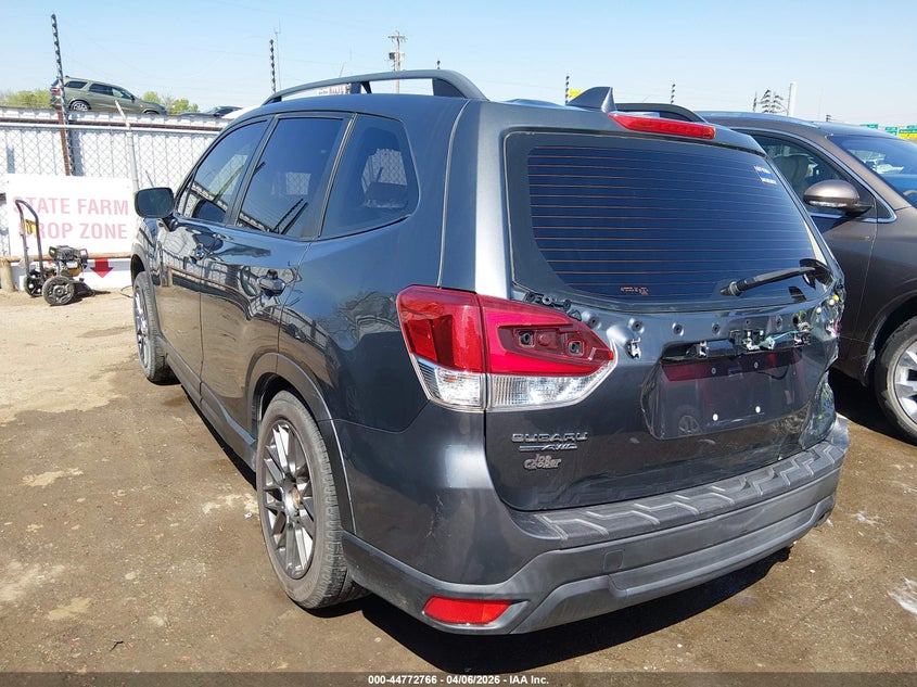 2020 Subaru Forester VIN JF2SKADC6LH468044 IAAI salvage auction — REAR END, Clear (Oklahoma), sold $2,250 on 2026-07-08 (photo 3)