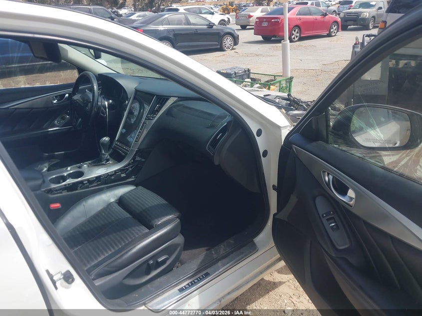 2014 Infiniti Q50 VIN JN1BV7AP3EM684480 IAAI salvage auction — FRONT END, Salvage (Idaho), sold $1,375 on 2026-07-14 (photo 5)