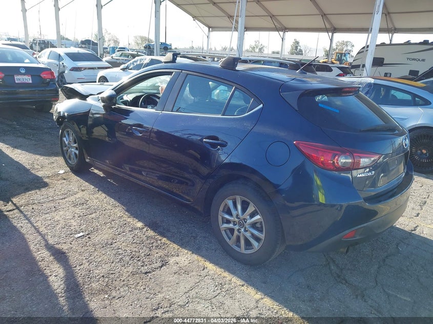 2016 Mazda 3 VIN JM1BM1L74G1343152 IAAI salvage auction — FRONT END, Wait Title, sold $475 on 2026-07-07 (photo 3)