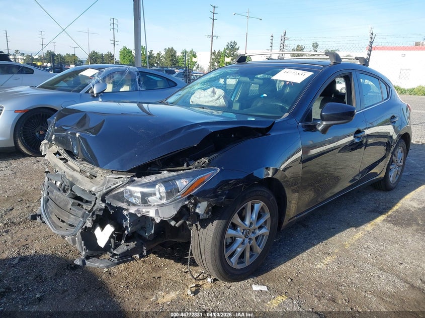 2016 Mazda 3 VIN JM1BM1L74G1343152 IAAI salvage auction — FRONT END, Wait Title, sold $475 on 2026-07-07 (photo 6)